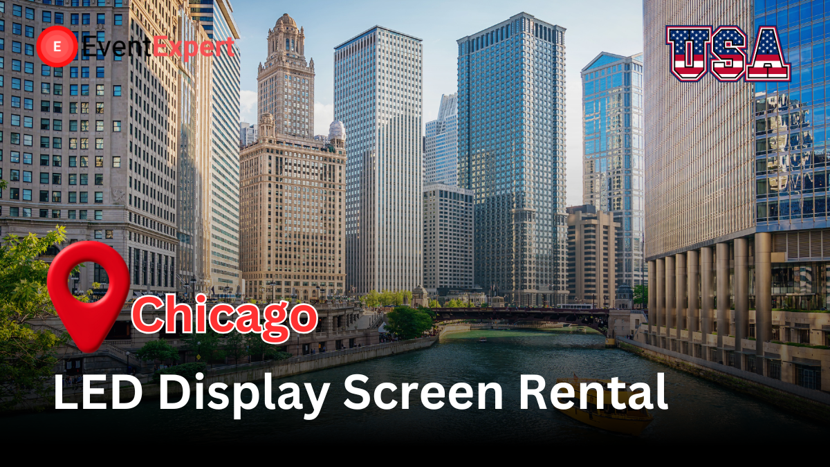 LED Display Screen Rental In Chicago